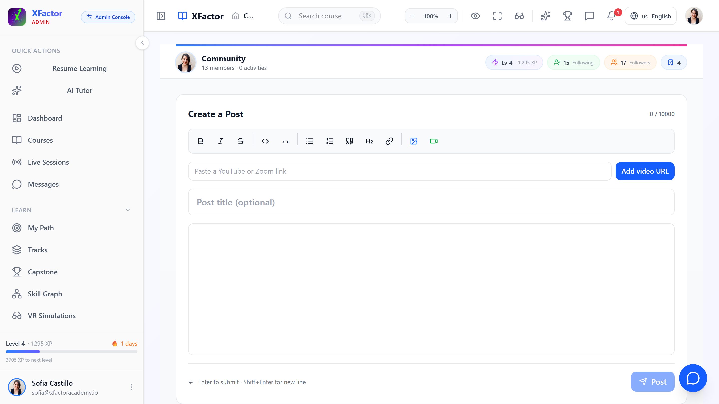 Community & Messaging